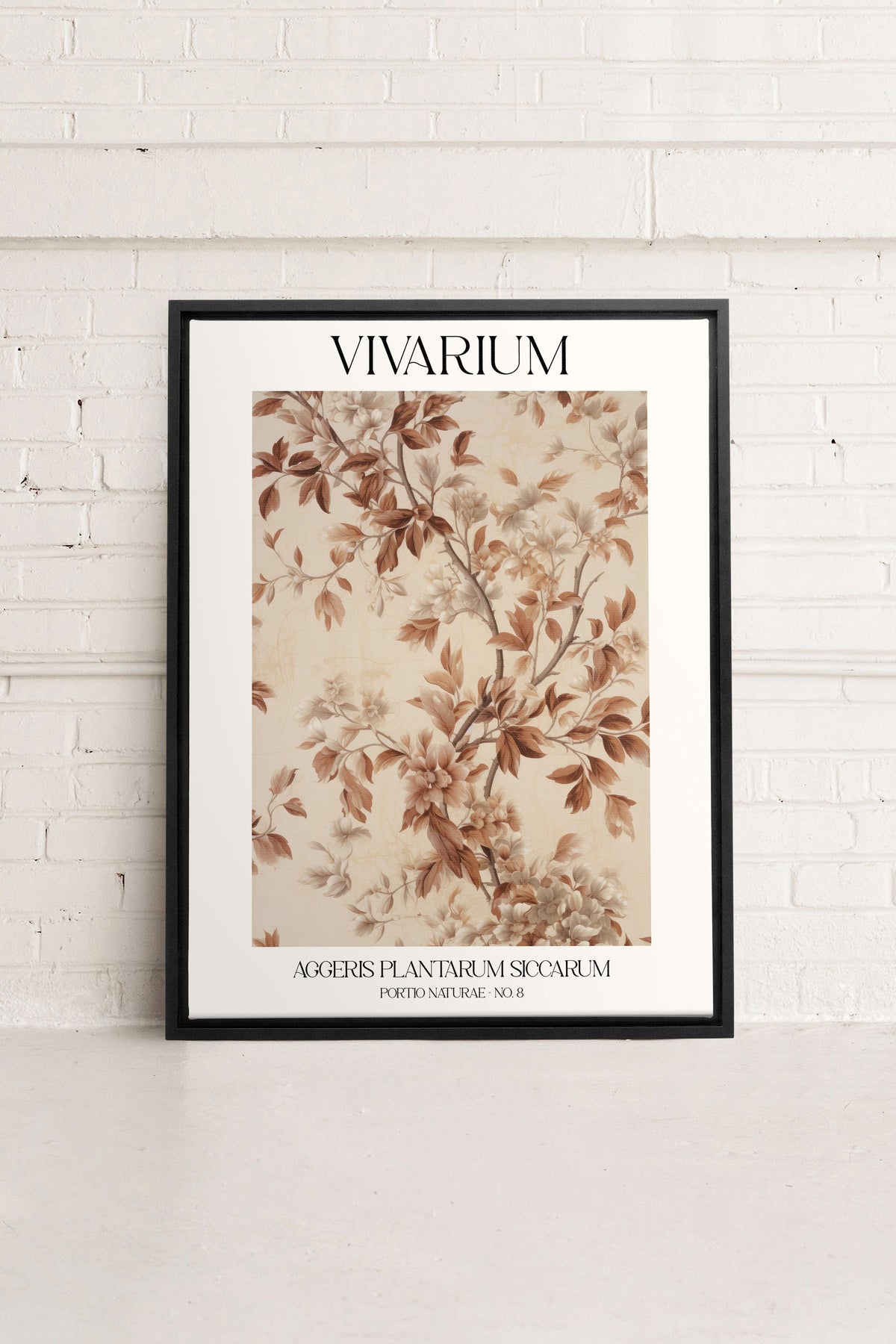 DRIED GARDEN, Oeuvre sur toile étiré