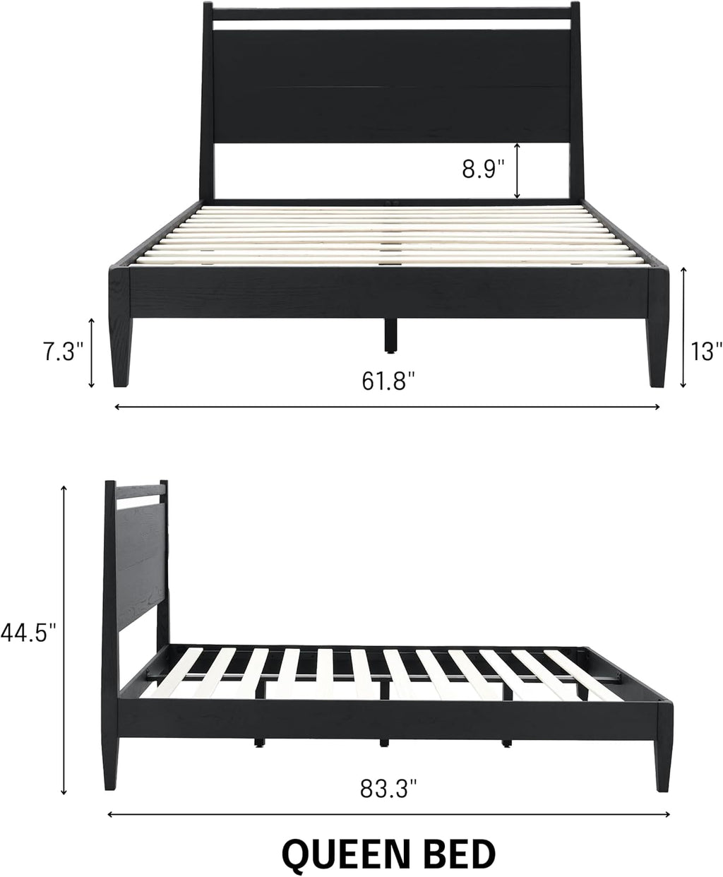 Adept Wooden Bed Frame