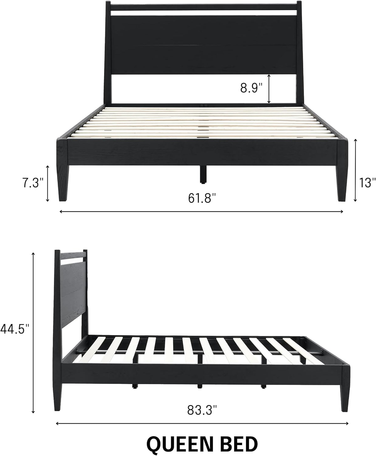 Adept Wooden Bed Frame
