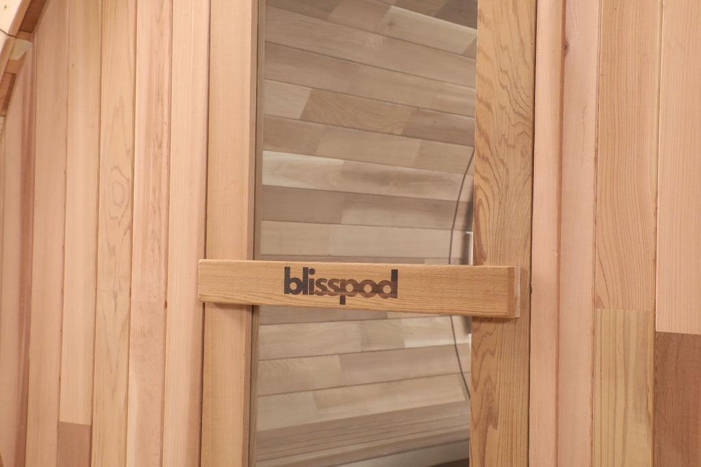 Prague Outdoor Red Cedar Barrel Sauna