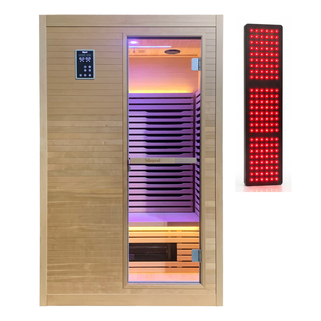 Helsinki Full-Spectrum Infrared Sauna · 2 Person