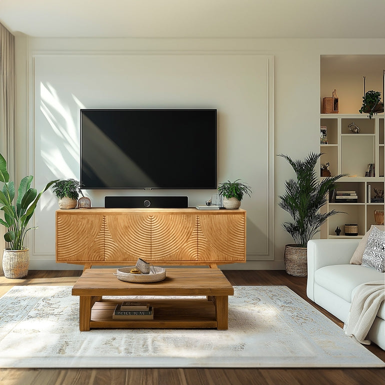 Harmony Solid Wood TV Stand