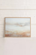 SUNSET STROKES, Oeuvre sur toile étiré