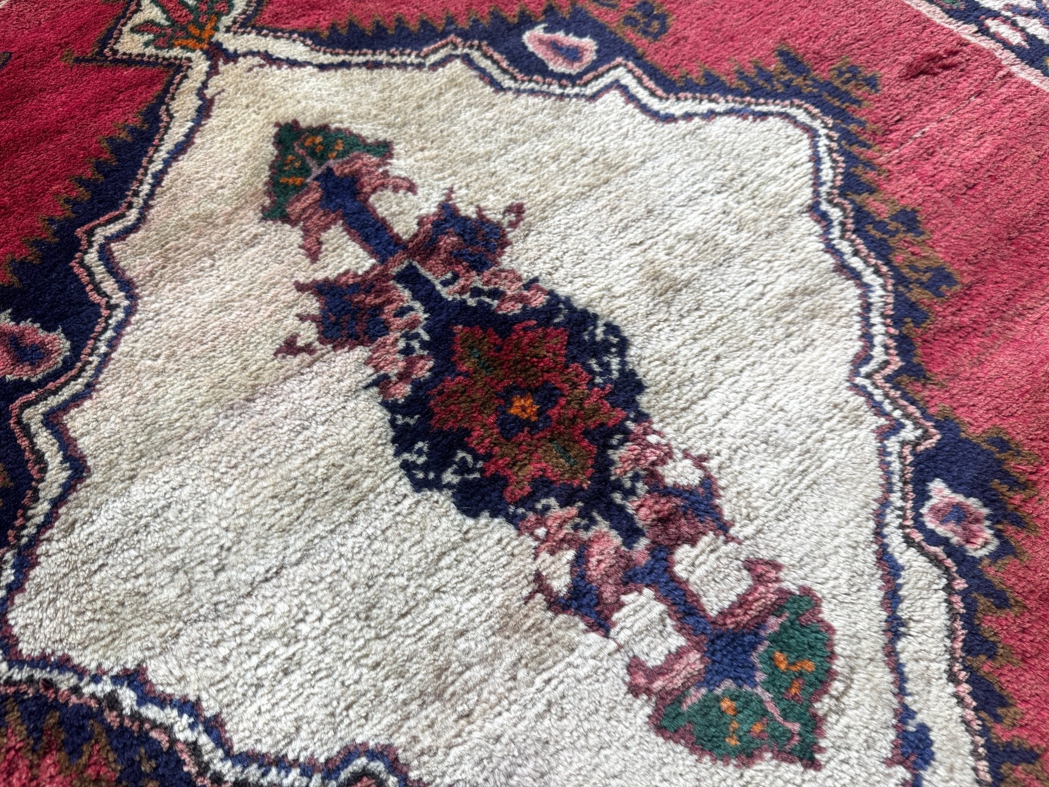 Persian Hamadan Rug | 3' 5" x 3' 9"